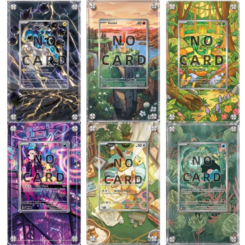 Storage - ชั้นวางการ์ดอะคริลิกความละเอียดสูง สำหรับเก็บสะสมการ์ด TCG ป้องกันการ์ดเสียหาย กรอบโชว์การ์ดอนิเมะ ของตกแต่งโต๊ะ