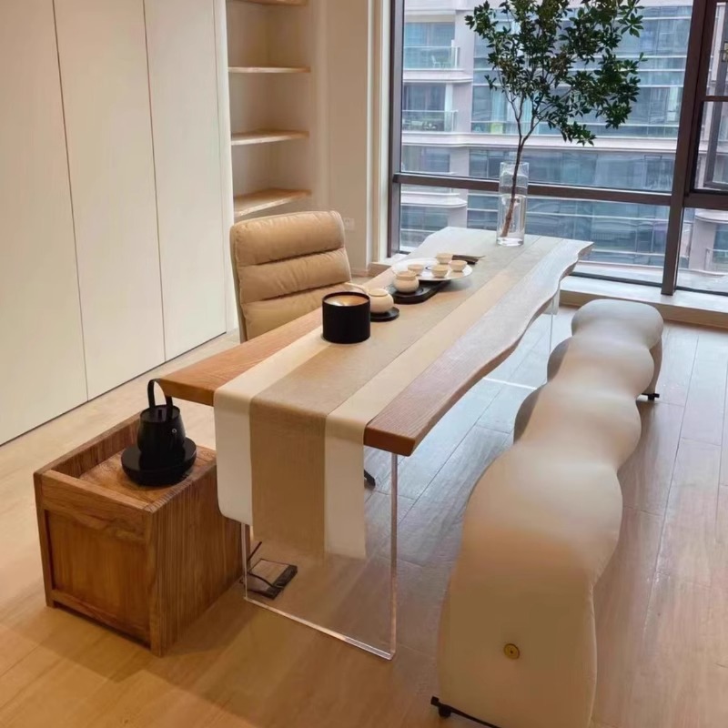 โต๊ะลอยอะคริลิคไม้เนื้อแข็งสไต - Tables บทวิจารณ์และราคา