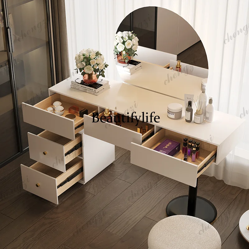 โต๊ะเครื่องแป้งห้องนอน Q181 สี - Dressing Table Vanity With Lighted Mirror บทวิจารณ์และราคา