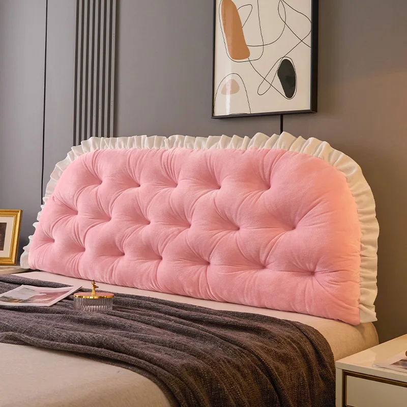 หมอนรองศีรษะหัวเตียงกำมะหยี่คร - Headboard Cushion Backrest Tatami บทวิจารณ์และราคา