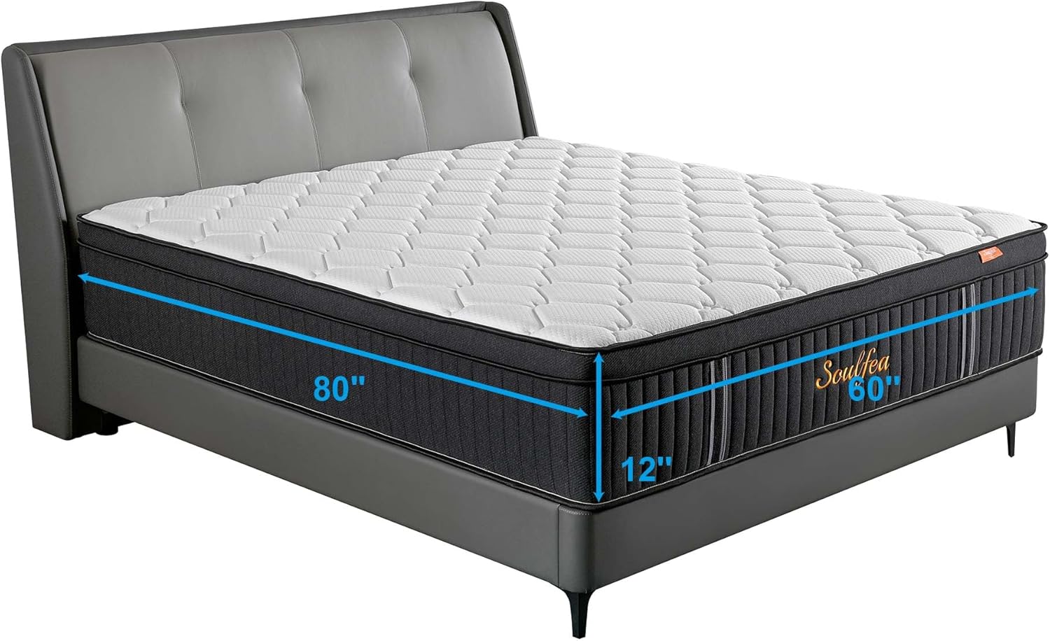 ที่นอนขนาดควีนไซส์ขนาด 12 นิ้ว - Memory Foam Mattress In A Box Queen บทวิจารณ์และราคา