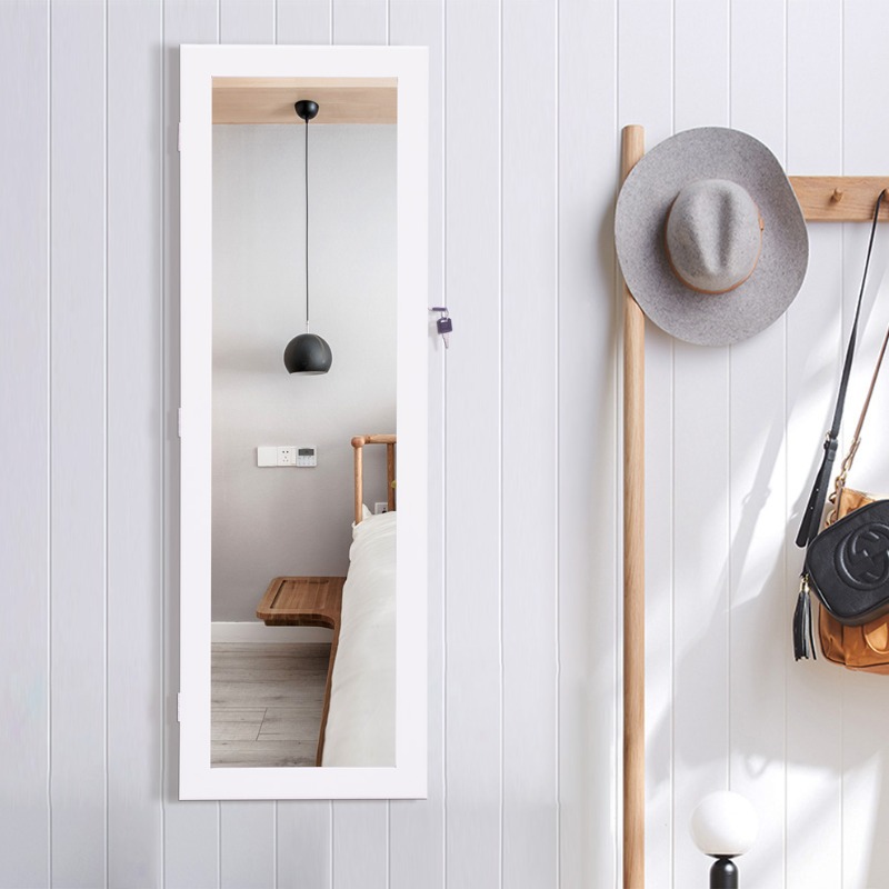 กระจกแต่งตัวแบบเต็มตัว กระจกแต - Full Length Mirror Jewelry Armoire บทวิจารณ์และราคา