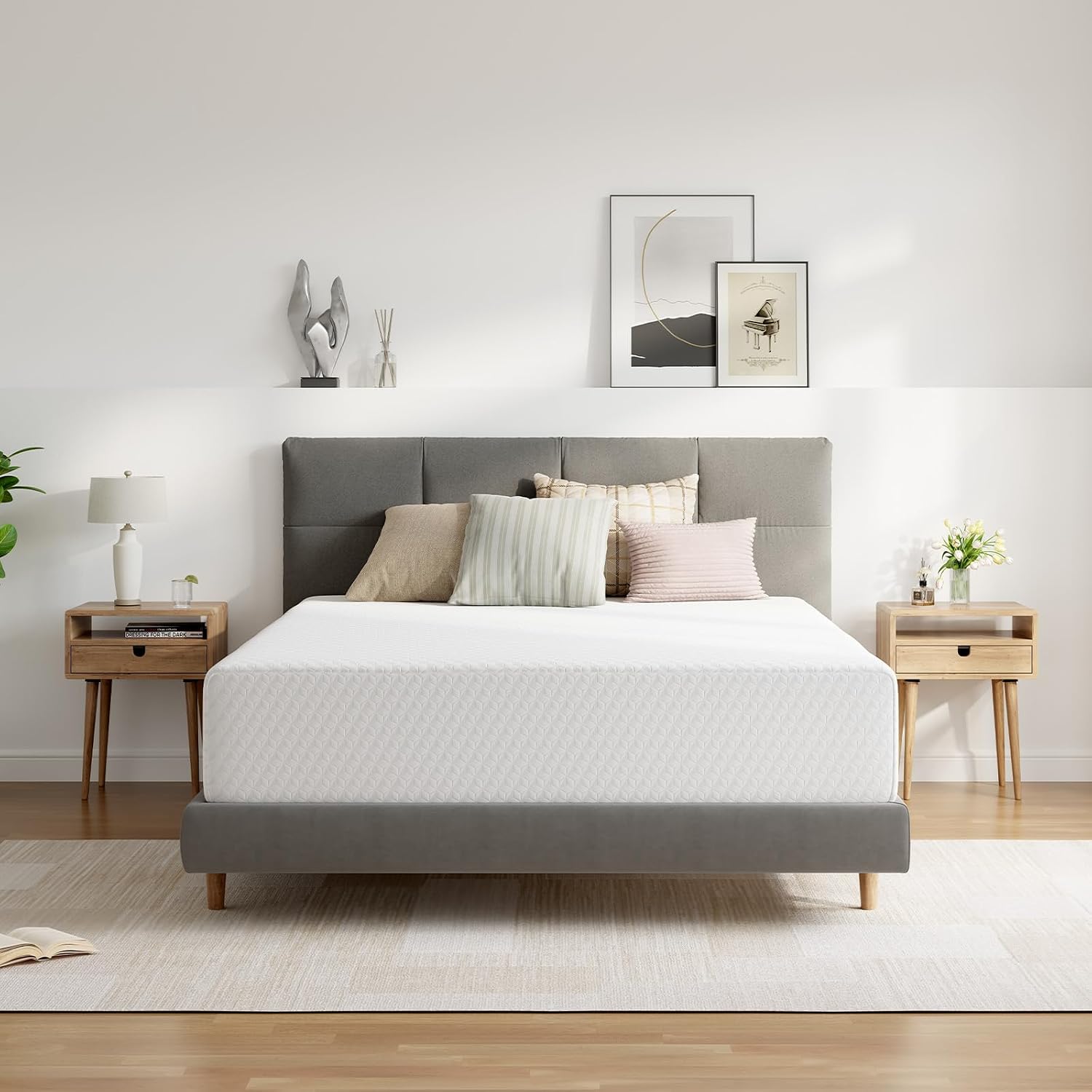 ที่นอนเมมโมรี่โฟมขนาดคิงไซส์ ห - Memory Foam Mattress In A Box Queen บทวิจารณ์และราคา