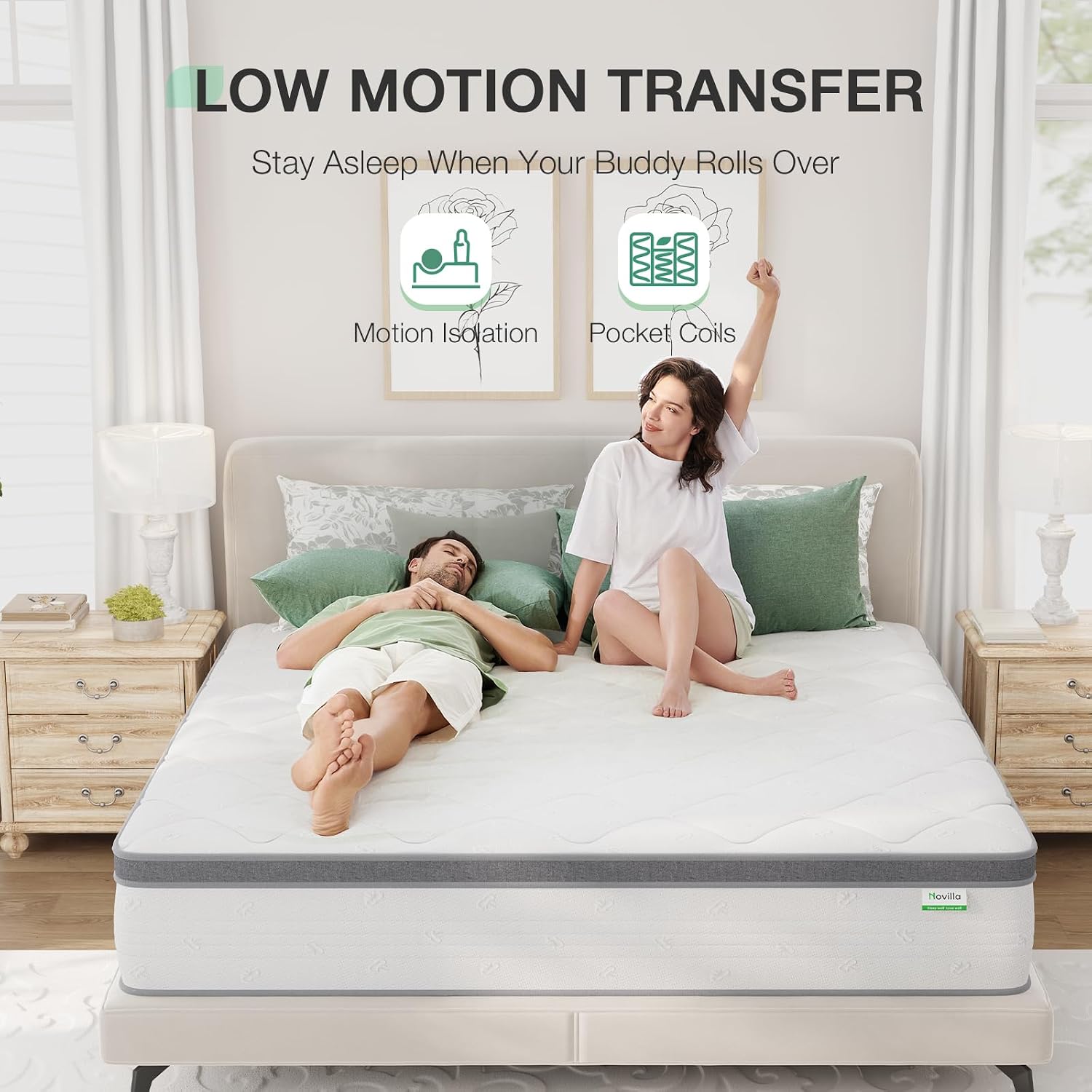 ที่นอนควีนไซส์ หนา 14 นิ้ว ที่ - Memory Foam Mattress In A Box Queen บทวิจารณ์และราคา