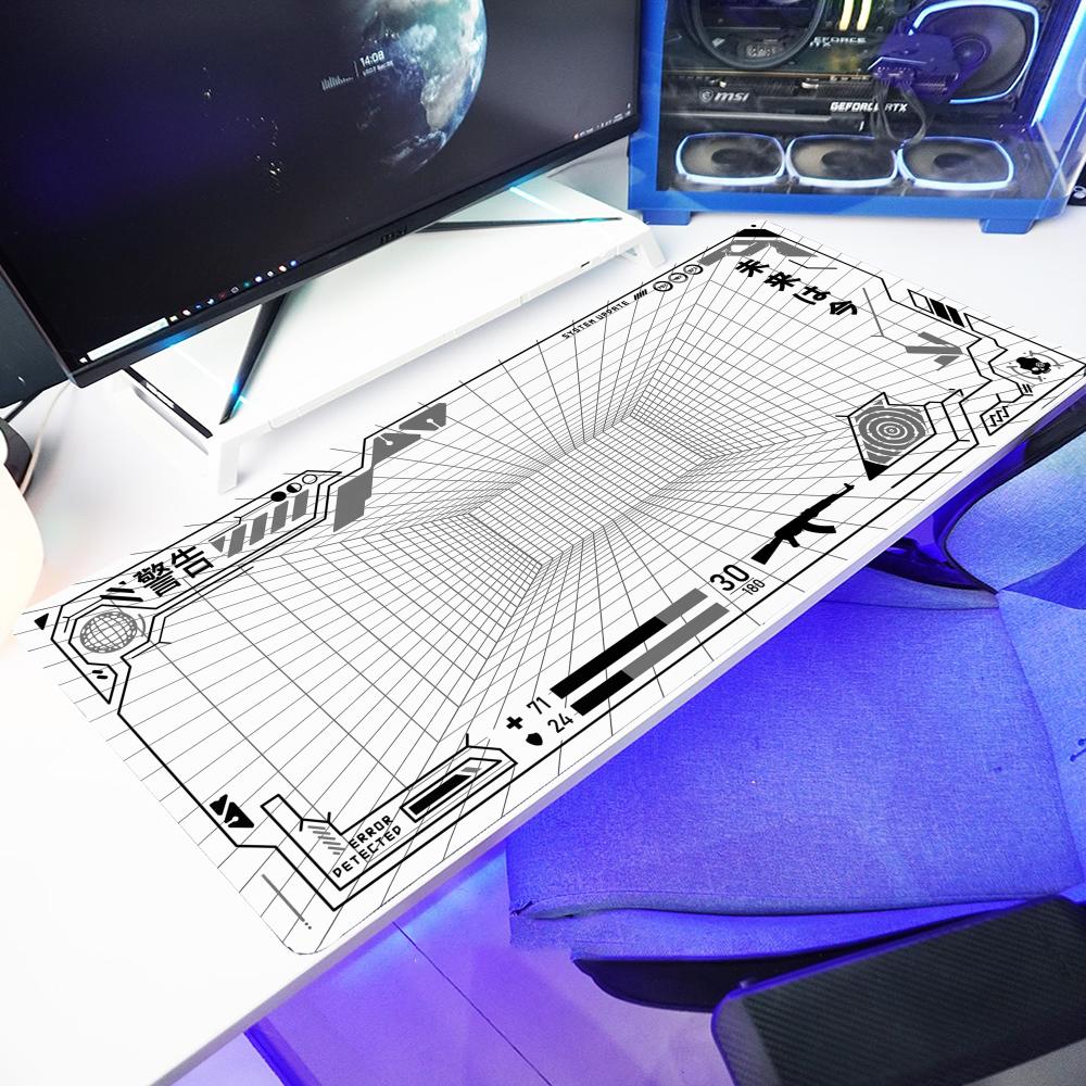 แผ่นรองเมาส์ลายกริดสำหรับเล่นเ - Office Furniture บทวิจารณ์และราคา