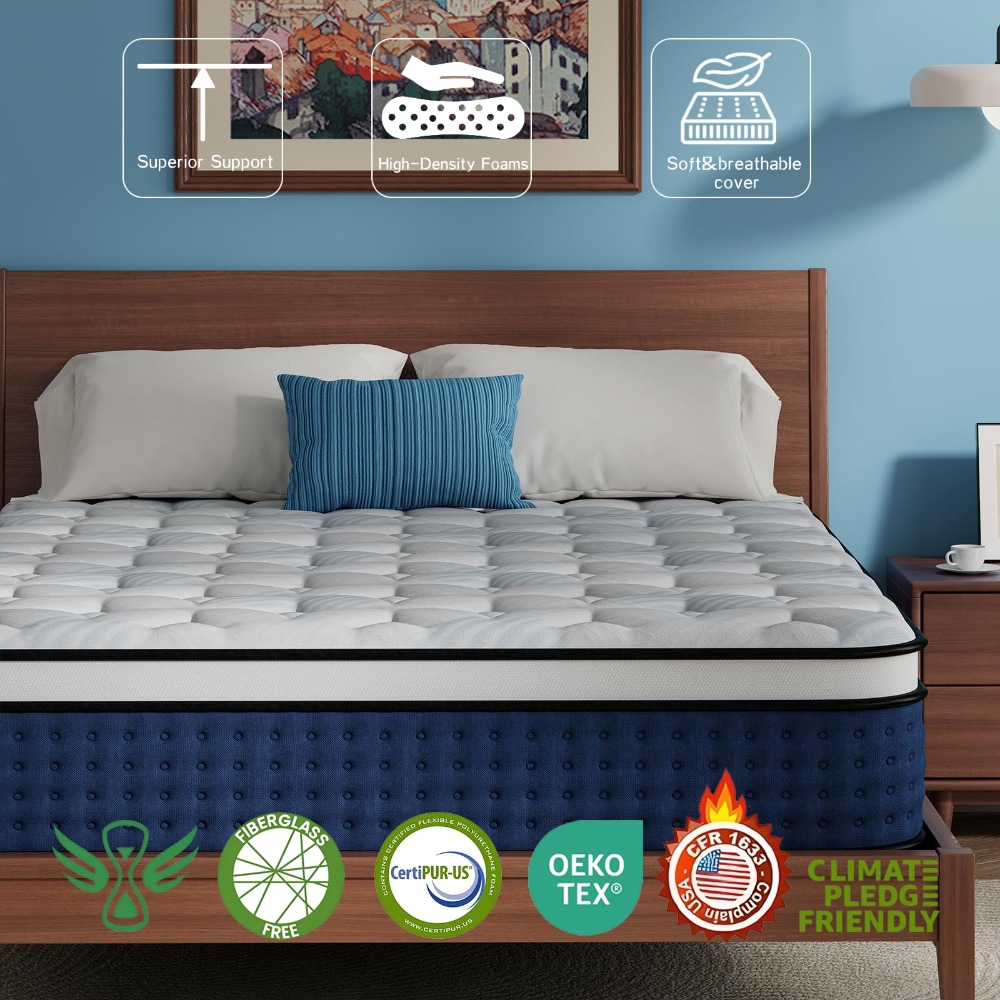 ที่นอนควีนไซส์, ที่นอนควีนไซส์ - Memory Foam Mattress In A Box Queen บทวิจารณ์และราคา