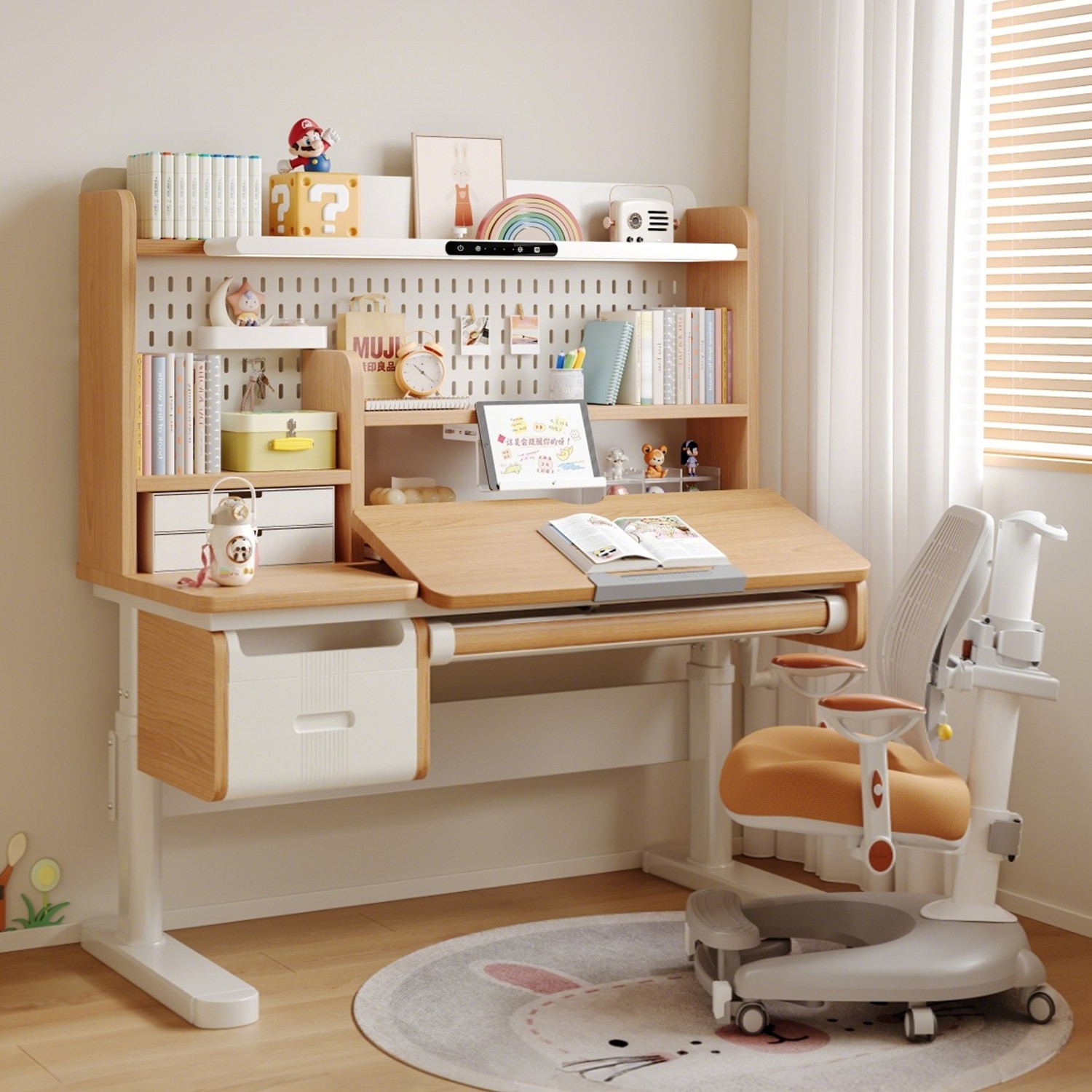 โต๊ะเขียนหนังสือไม้จริง โต๊ะเข - Chairs บทวิจารณ์และราคา