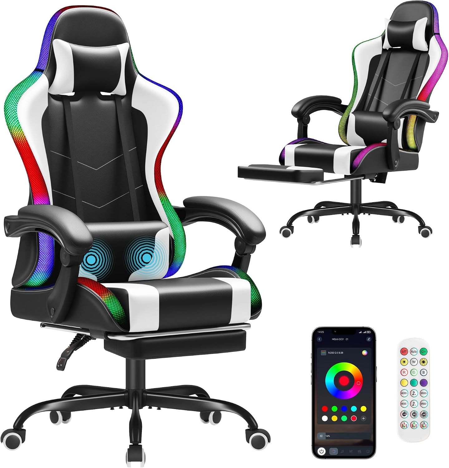 เก้าอี้เกมมิ่ง Homall, เก้าอี้ - Sofas บทวิจารณ์และราคา